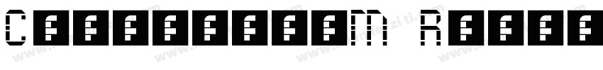 ChantillyM Regular字体转换